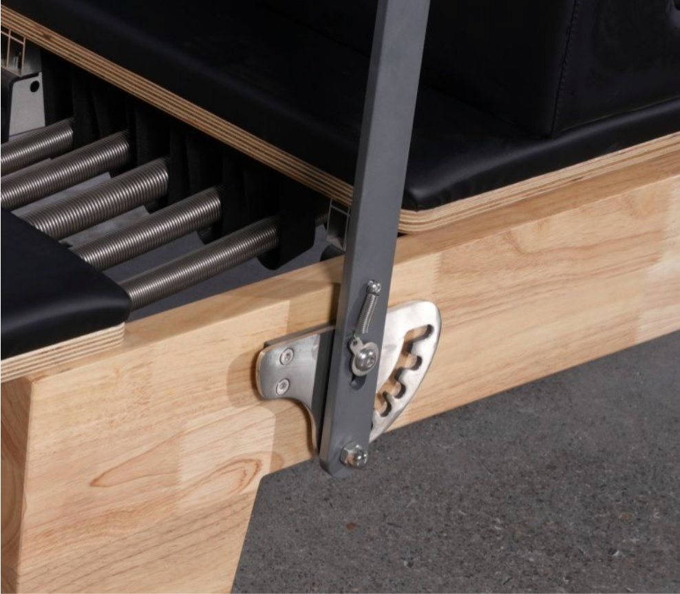 Deluxe Oak Wood Pilates Reformer with Half Trapeze
