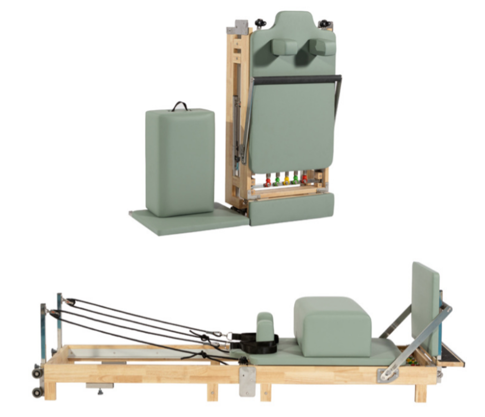 At Home Wood Collapsible Pilates Reformer